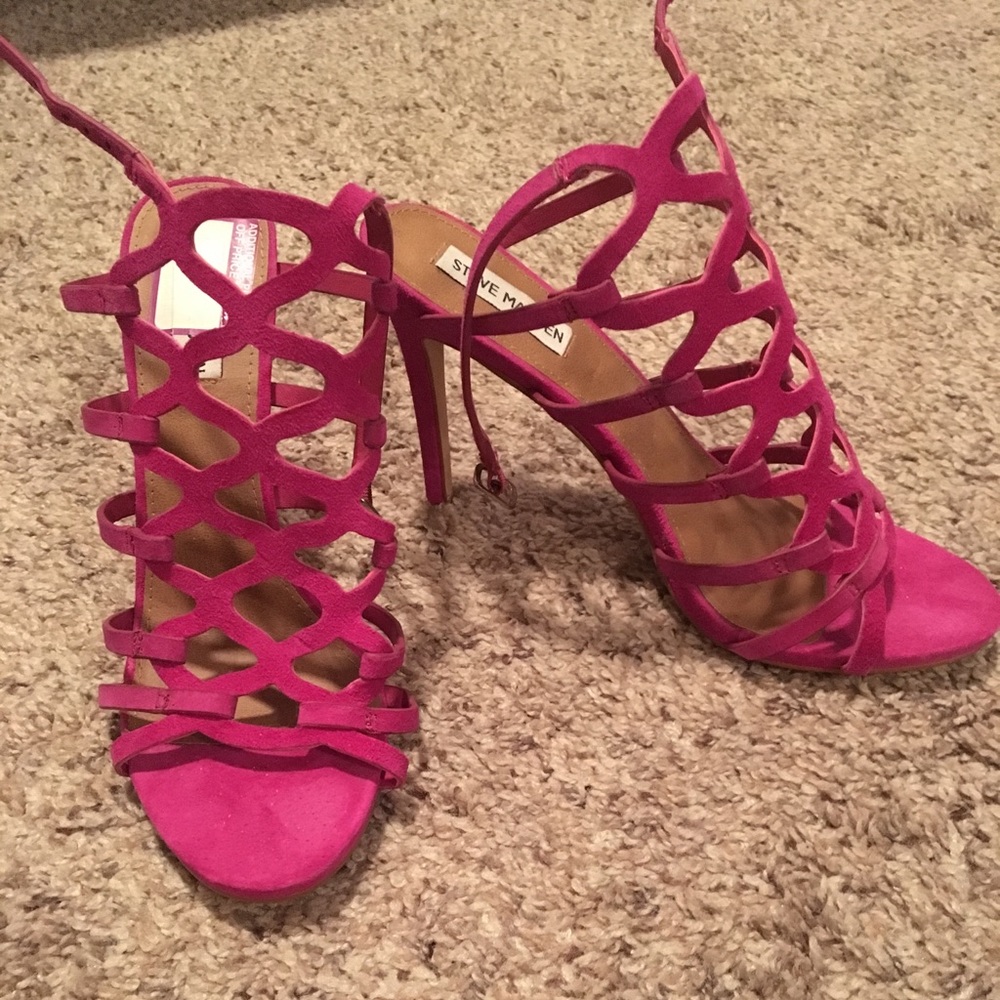 Pink Steve Madden Heels